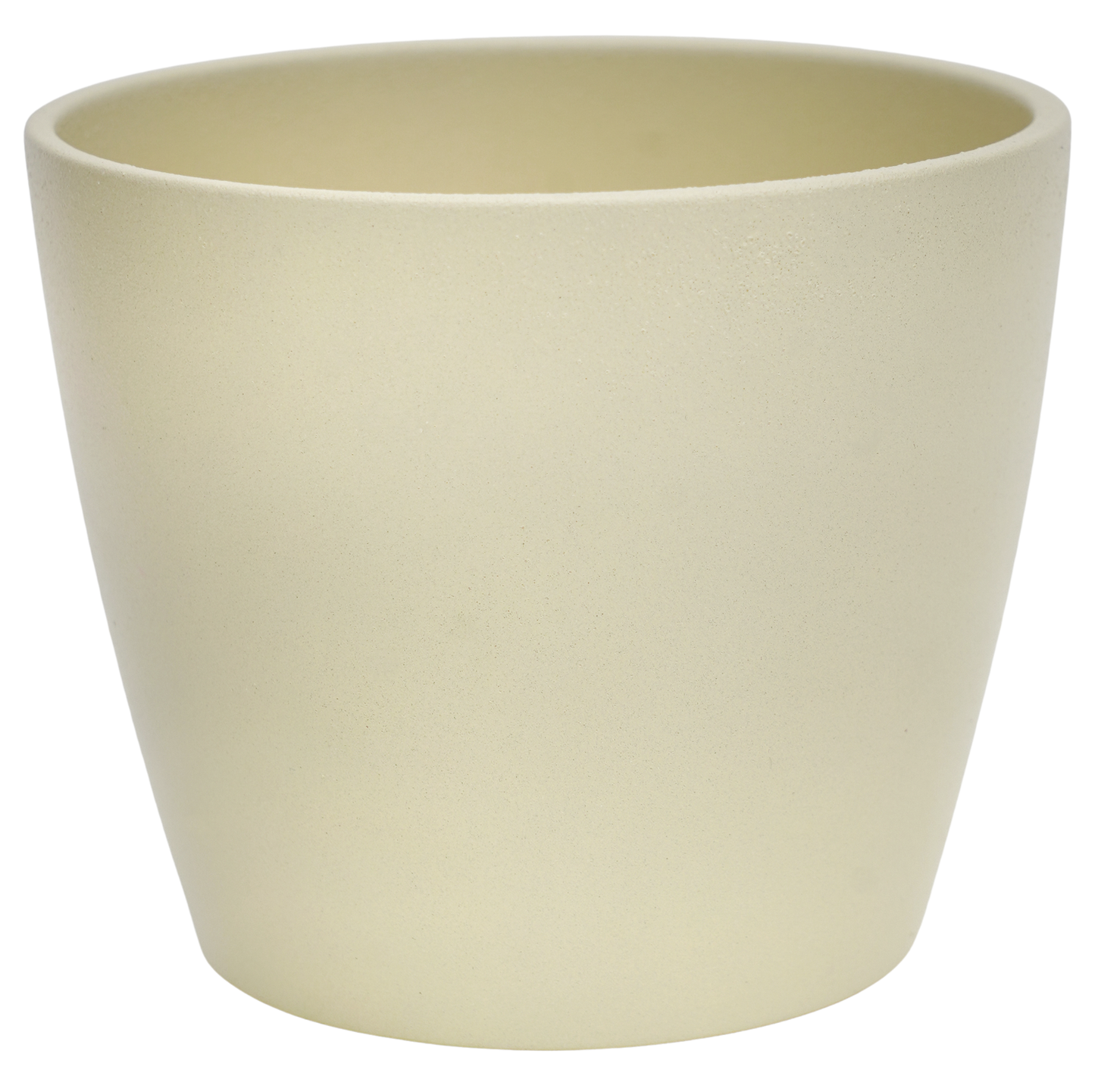 Poinsettia Planter Cream H13Cm D14.5Cm