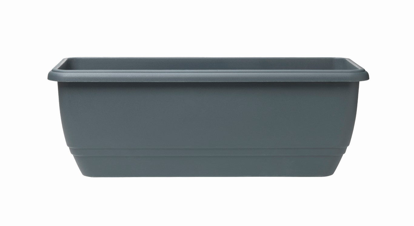 50cm Patio Trough Slate Grey