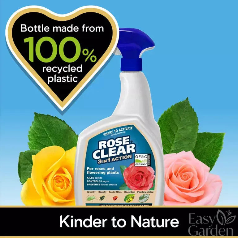 Rose Clear Plant Shield Ready To Use Spray 800Ml-Easy Garden Centre
