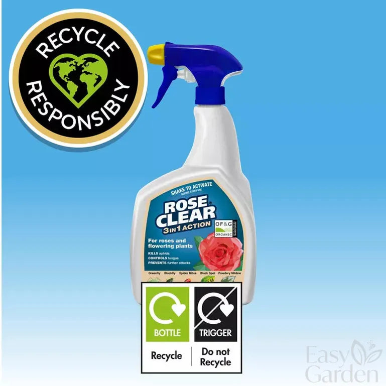 Rose Clear Plant Shield Ready To Use Spray 800Ml-Easy Garden Centre