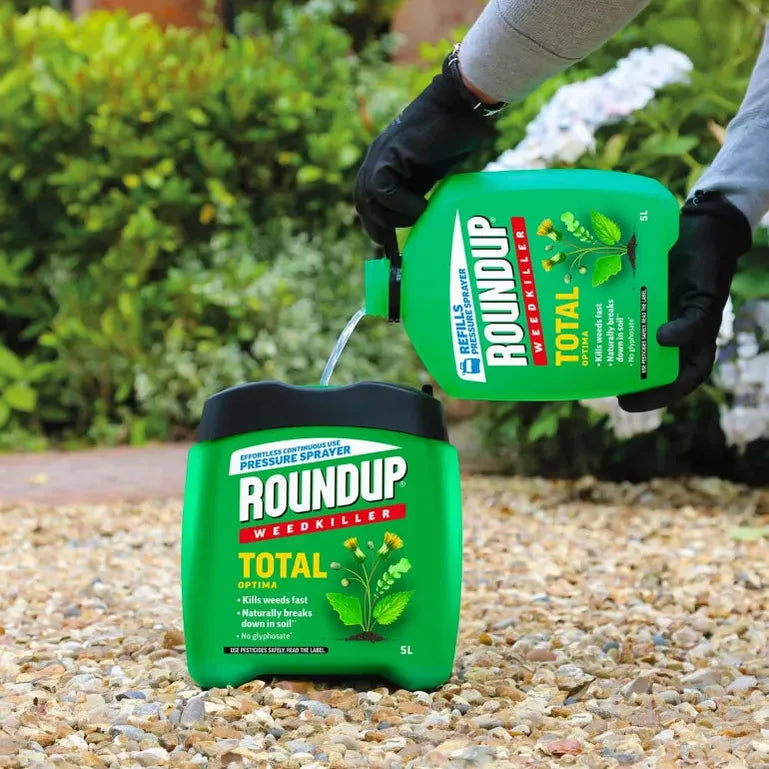 Roundup Total Optima Pump & Go Pump 5 Litre-Easy Garden Centre