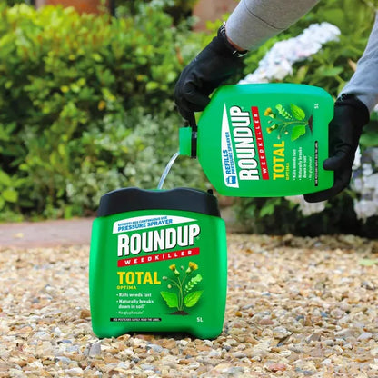 Roundup Total Optima Pump & Go Pump 5 Litre-Easy Garden Centre