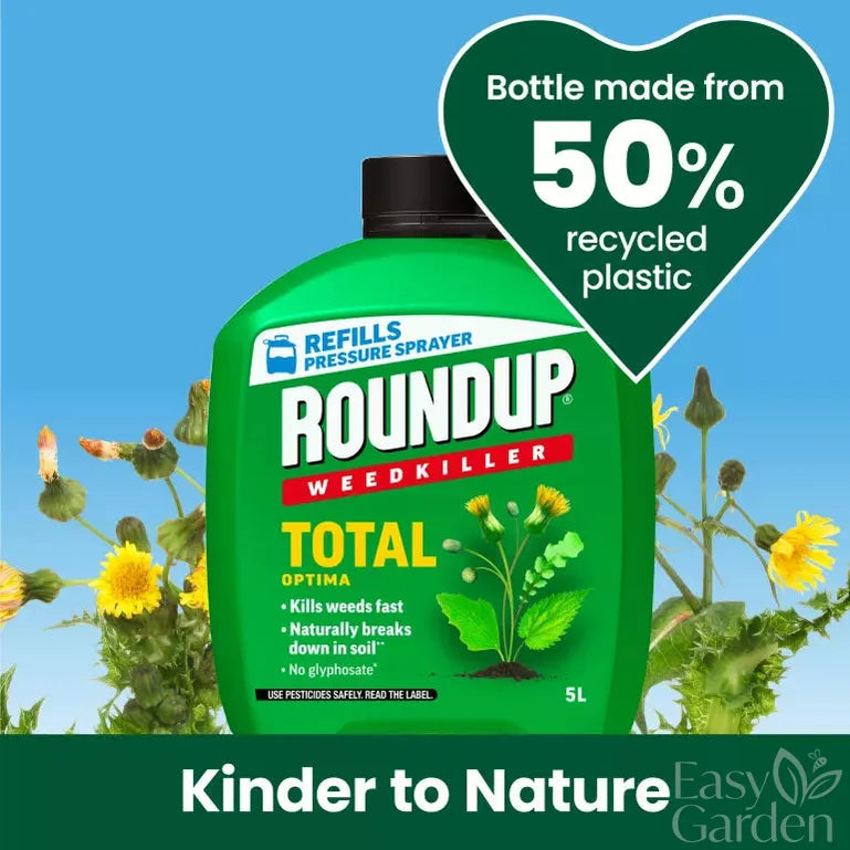 Roundup Total Optima Pump & Go Pump 5 Litre-Easy Garden Centre