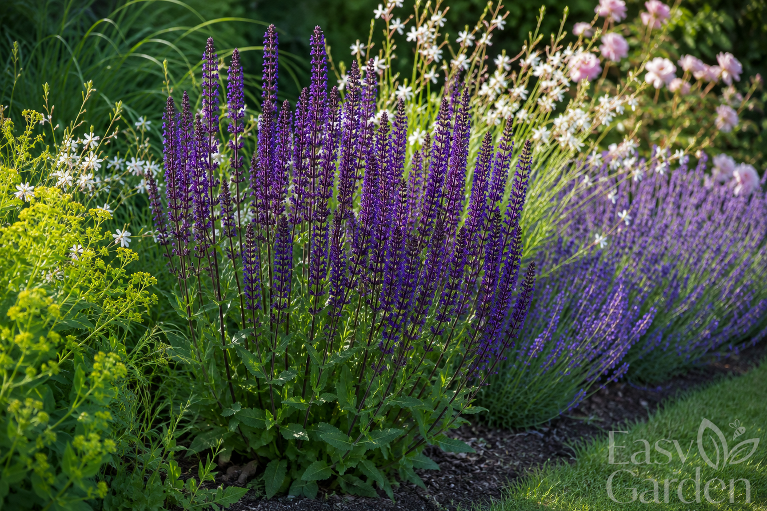 Salvia nemorosa 'Caradonna' / 2L-Easy Garden Centre