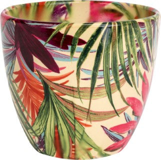 Monza Tropical Fuchsia Planter D13Cm