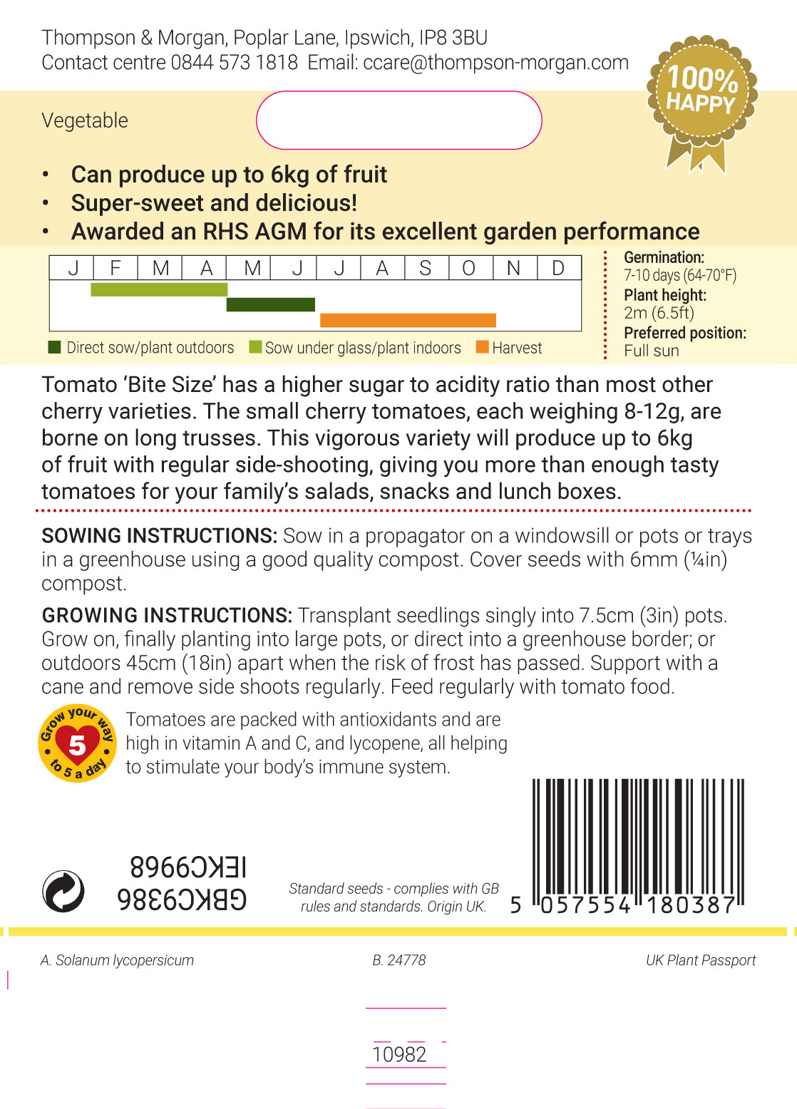 Tomato Bite Size