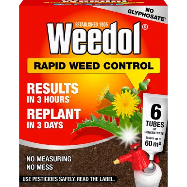 Weedol Rapid Weed Control (6 Tubes)