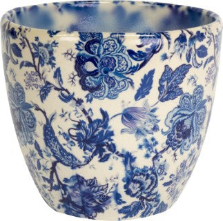 Monza Vintage Blue Planter D15.5Cm