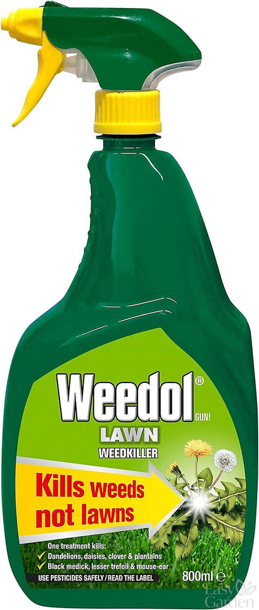 Weedol Lawn Weedkiller Gun 800Ml-Easy Garden Centre