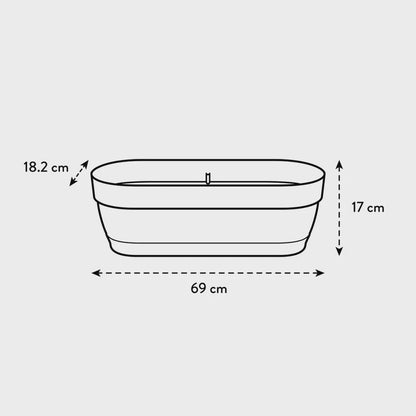 Vibia Campana Trough 70 Yellow