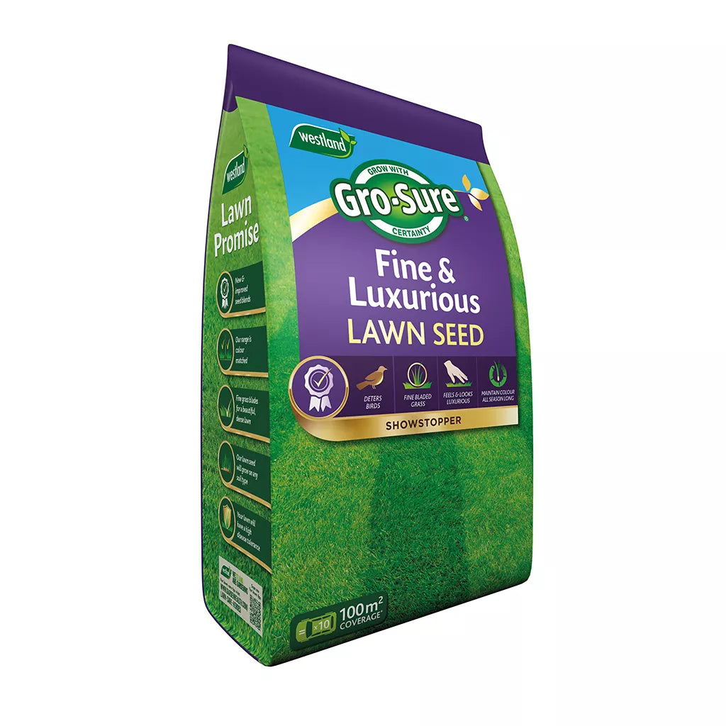 Gro-Sure Fine & Luxurious Lawn Seed 100m2 Bag