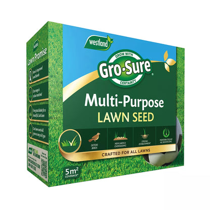 Gro-Sure Multi Purpose Lawn Seed 5m2 Box