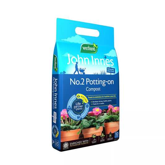 John Innes Peat Free No.2 Potting-on Compost 10L